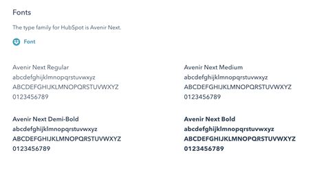 fonts on hublot website|hubspot font settings.